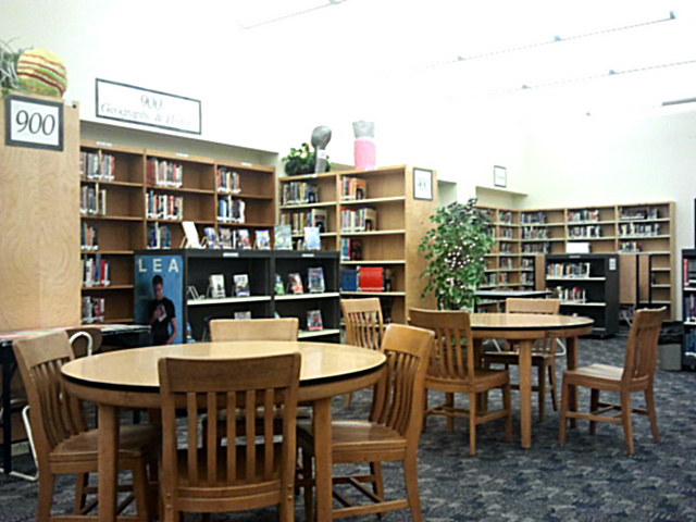 School library takes steps of improvements