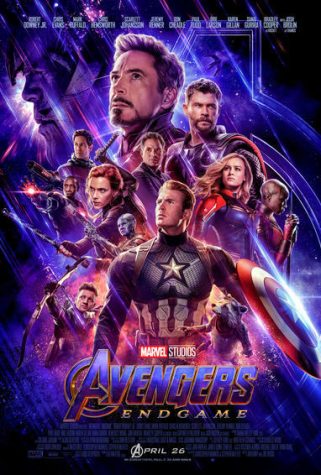 The poster for Avengers: Endgame.